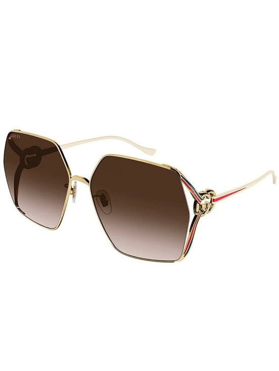 NEW Gucci Women\'s GG1322S 64mm Square Sunglasses, New w/o Tag $710 main image 14